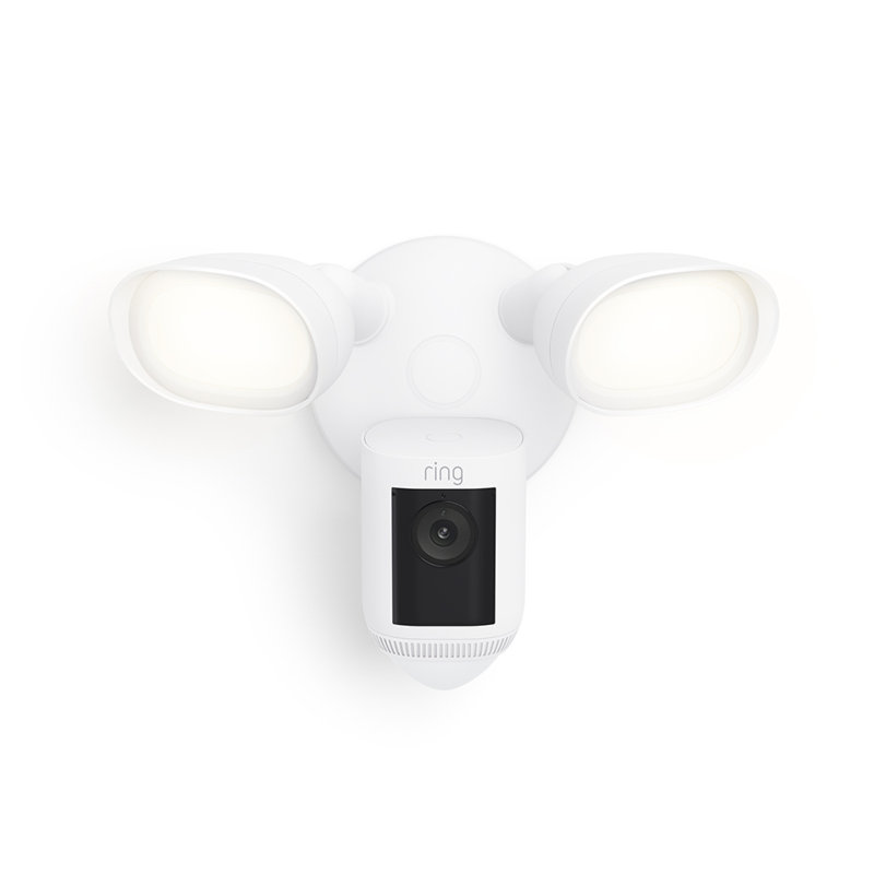 Ring Floodlight Cam Pro - Blanc, Blanc