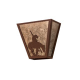 2 - Light Flush Mounted Sconce