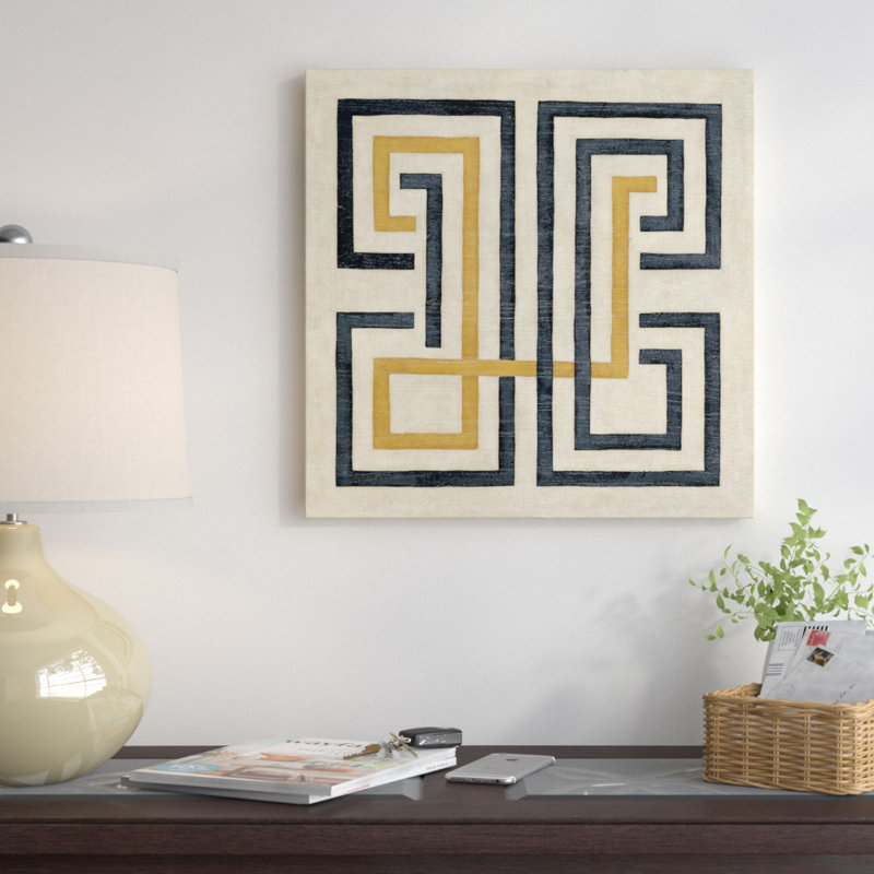 «Diversion IV», impression sur toile, H 12 po x l 12 po x P 1,5 po, Toile tendue, Pas de tapis