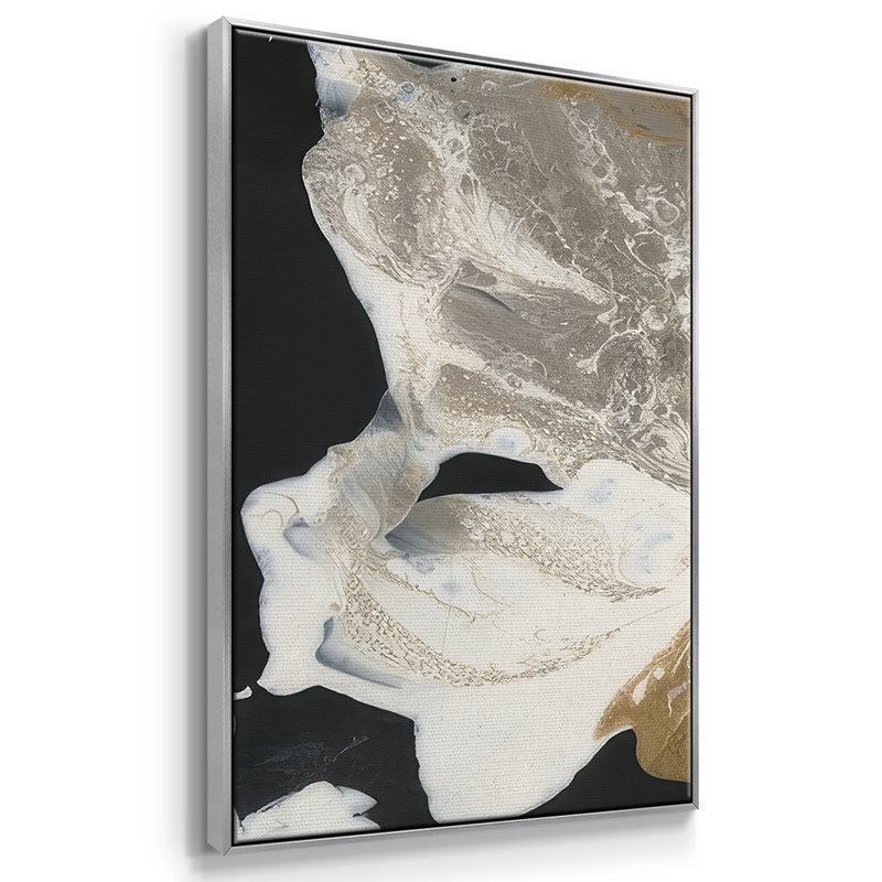 Masque blanc I 3 pièces, H 24 po x l 48 po x P 2 po, Argent