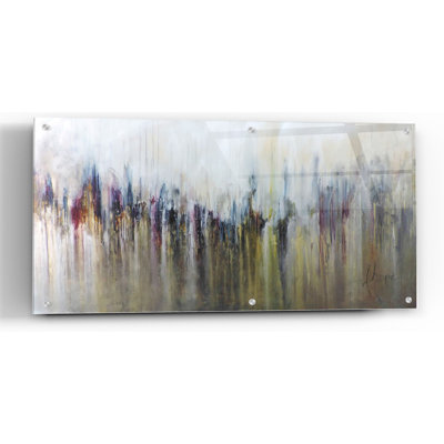 «Cascada Metalica» par Leticia Herrera, art mural en verre acrylique