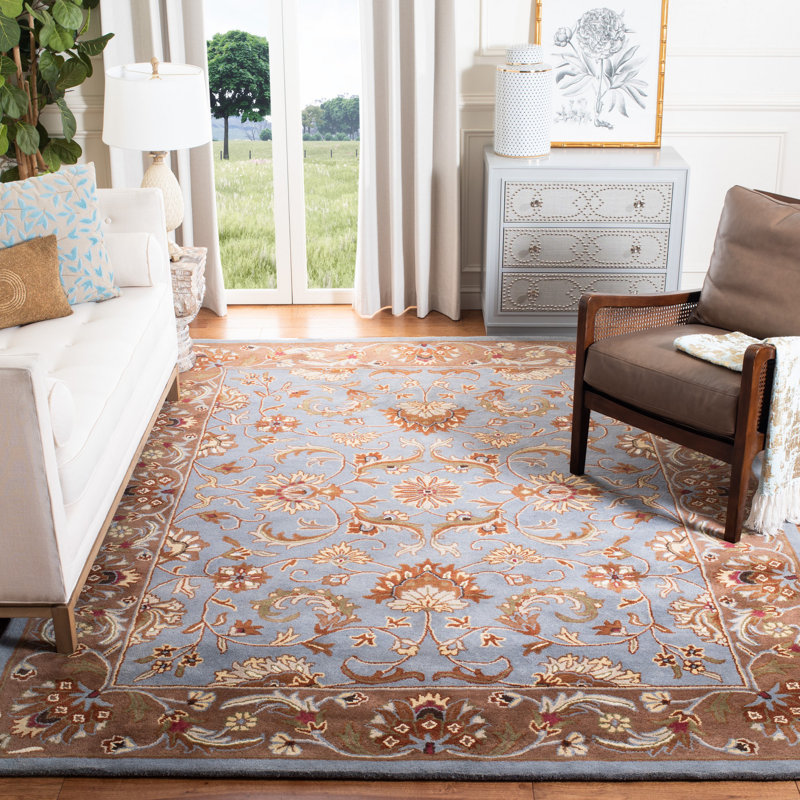 Tapis oriental en laine touffeté à la main Cranmore, Rectangle 4 pi x 6 pi