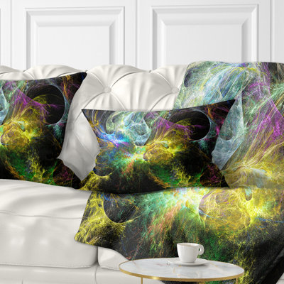 Wings of Angels Abstract Printed Pillow