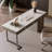 70.87" Gray Rectangular Manufactured Wood with 6 drawers desk-109948367