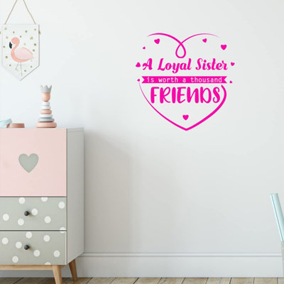 Text & Numbers Non-Wall Damaging Wall Decal