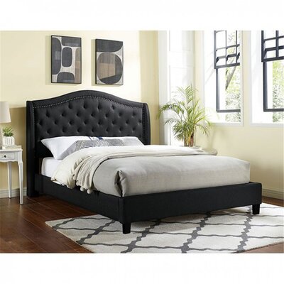 Nixa Tufted Upholstered Low Profile Platform Bed -  Darby Home Co, F0A3957E0D6C4F61AD43090786AA4B5F