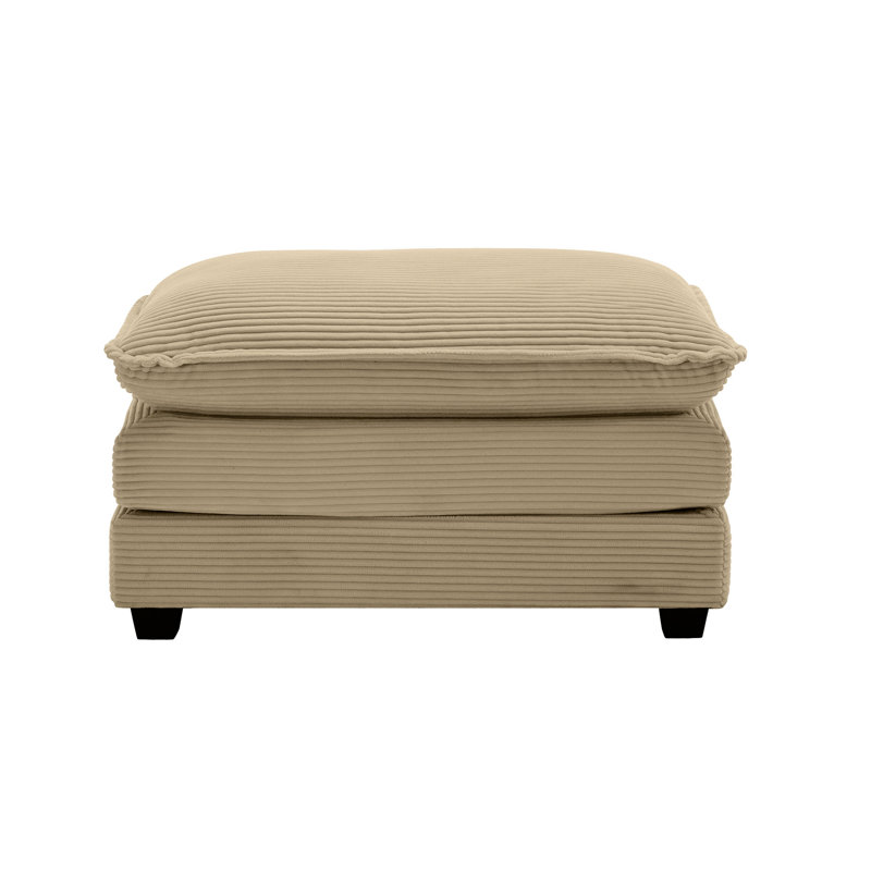 Tan Corduroy Seat For Various Sofas, Matches, Comfortable Seating Footrest Chair, Matches Multiple, Tanné