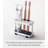 Tower Yamazaki Home Toothbrush And Toothpaste Holder For Bathroom Countertop, Steel, Water Resistant-808631426