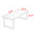 Modern simple black solid wood dining table-2086739935