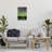 Green Aurora Landscape Canvas, design by Nancy Crowell-250327241