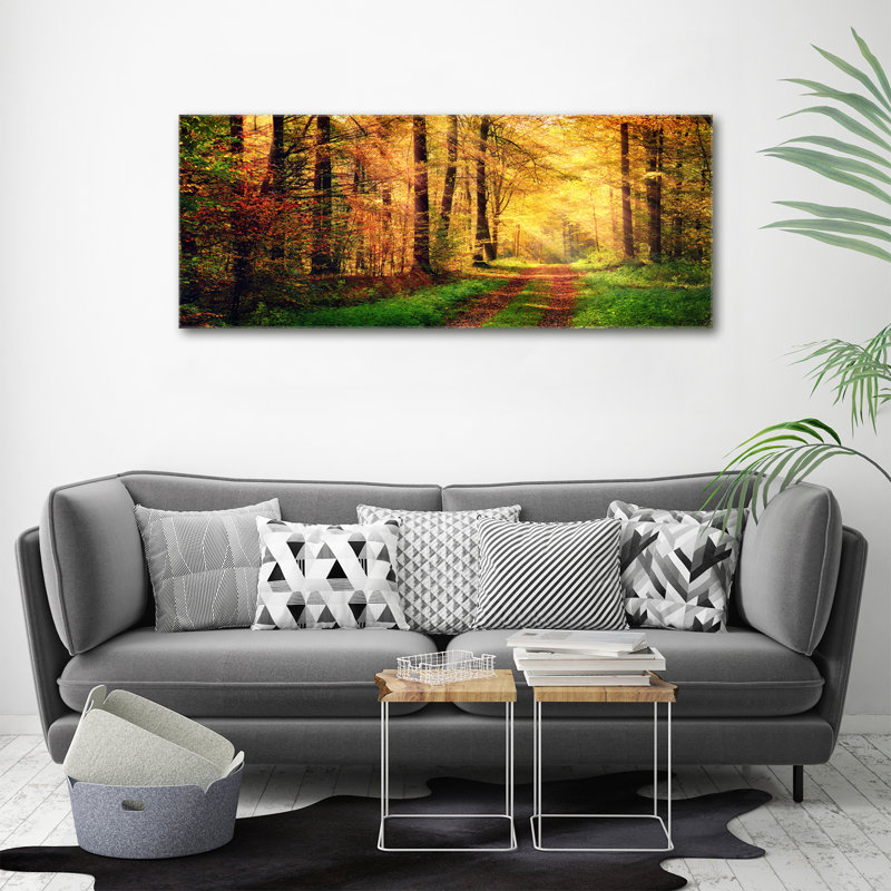 Autumn Forest - No Frame Print on Canvas