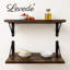 Chipboard,Metal Floating Shelf