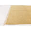 Tapis beige en laine 4 pi 7 po x 6 pi 7 po one-of-kind à la main noué la new Ollert