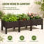 Plastic Raised Garden Bed with Legs