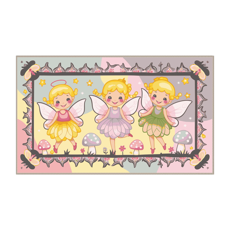 Tapis fantaisie East Urban Home, Rectangulaire 2 pi x 3 pi