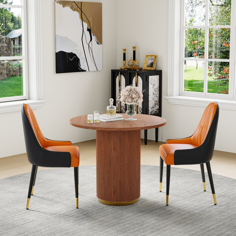 Ensemble repas 35 po Lamberson, Brun, Noir / Orange