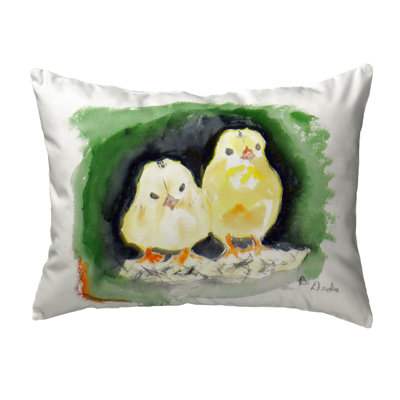 Outdoor Reversible Throw Pillow