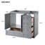 Cabinet Only 36 Inch Bathroom Vanity - Freestanding Shaker Style Storage-117465997