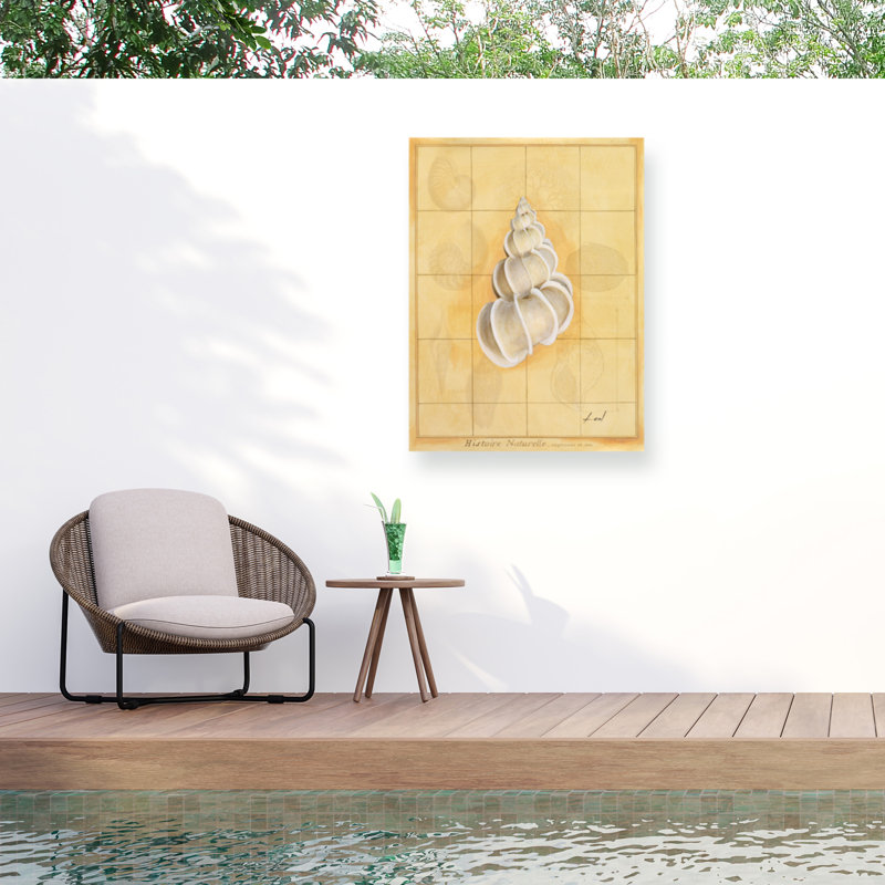 Toile d'extérieur Pablo Esteban, H 19 po x l 14 po x P 1,5 po