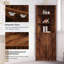 Armoire de coin avec tablette ouverte-324192080