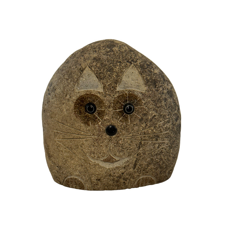 Chat en pierre 12 po Stone Age Creations