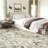 Stain Resistant Washable Rug, Anti-Slip Backing Area Rugs for Living Room (Brown/Ivory)-1593118787