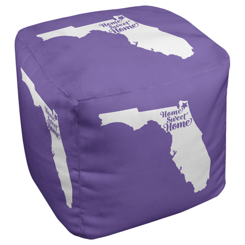Repose-pieds à cubes jacksonville the home, Mauve