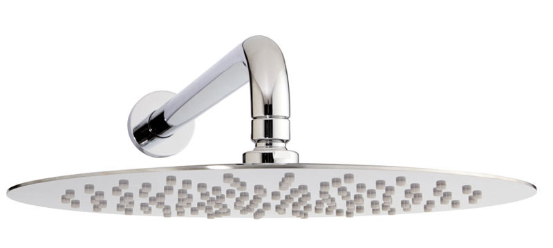 Pomme de douche ronde Super Rain, Nickel brossé