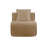 Armless Sofa Velvet- Brown