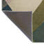 Tapis décoratif à motif géométrique vert et bleu-1030306174