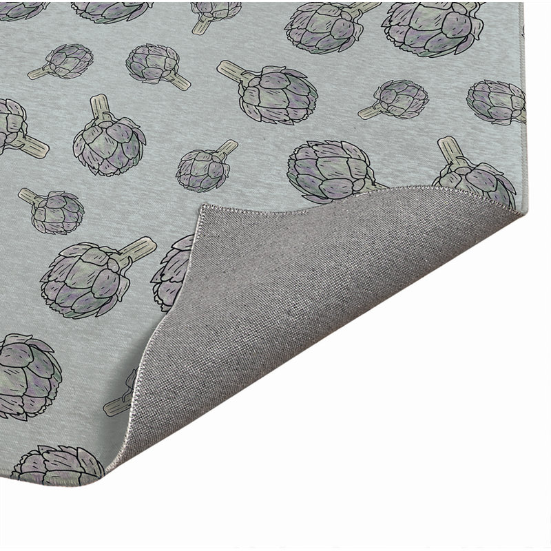 Summer Artichoke Outdoor Rug, Rectangle 8' x 10'
