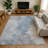 Premium Machine Washable Slesnick AMF1675 Abstract Rug-1973012517