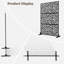 Écran d'intimité 72 po, panneaux d'intimité décoratifs autoportants pour balcon, cour et jardin-116177611