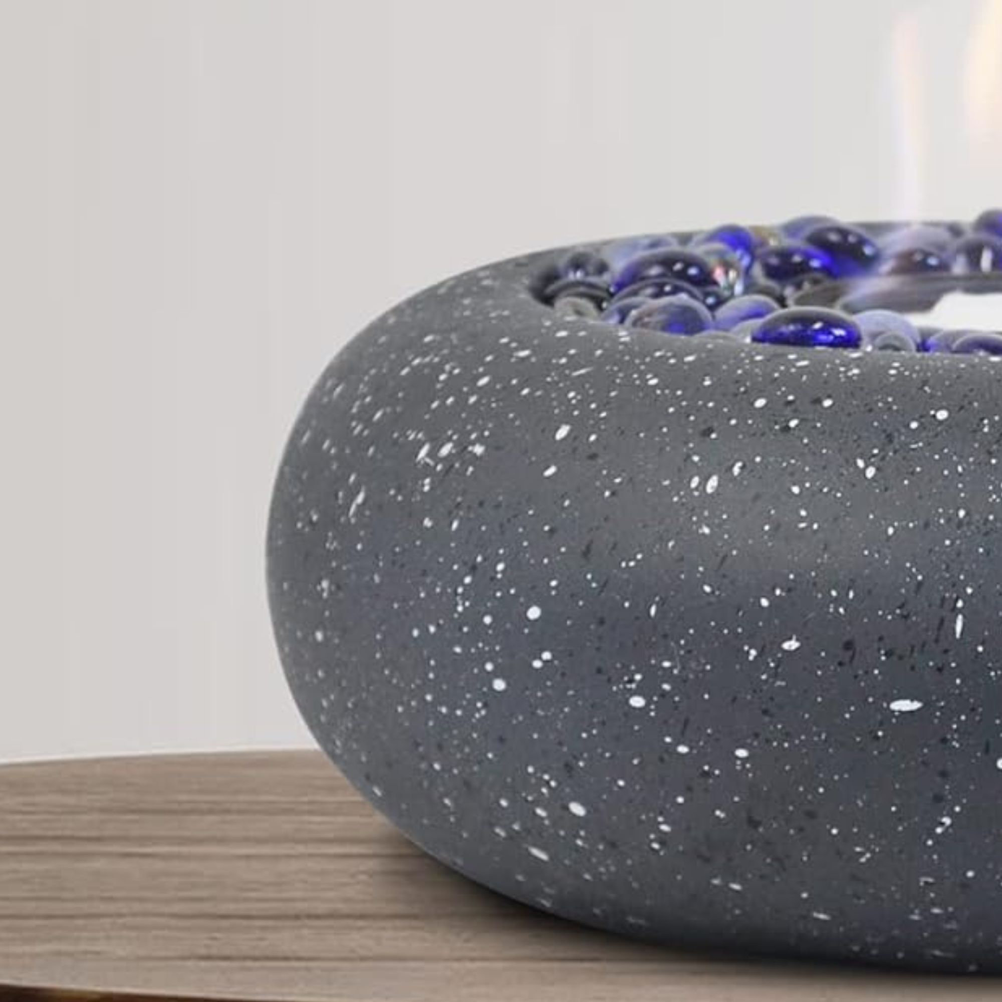 Greyhoo Stone Bio-Ethanol Outdoor Tabletop Fireplace | Wayfair