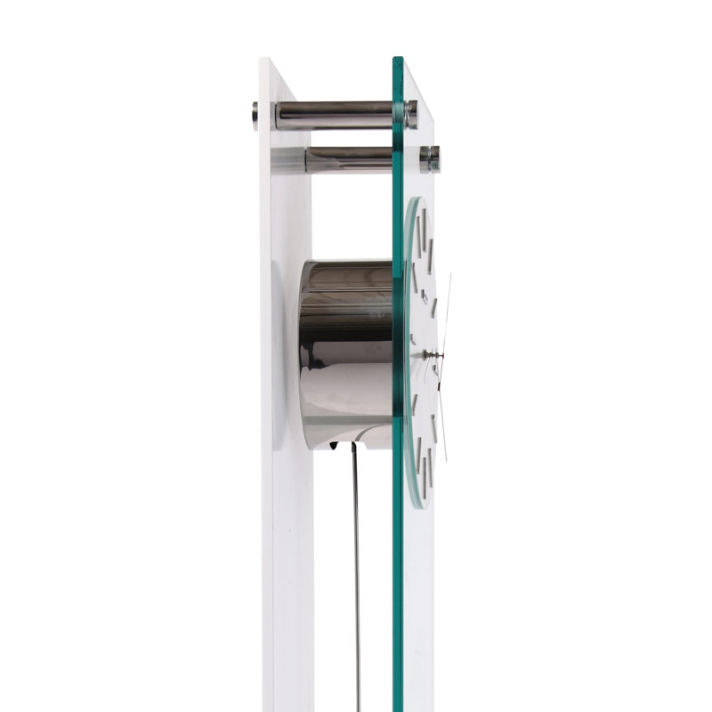 198.1cm Glass Floor Clock
