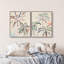 Oliver Gal Michaela Nessim - Inevitable Joy Noon Set Floral and Botanical - Diamond Dust Framed Canvas Art-1713316483-1713316481