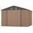Galvanized Steel Horizontal Storage Shed-93574006-93574007
