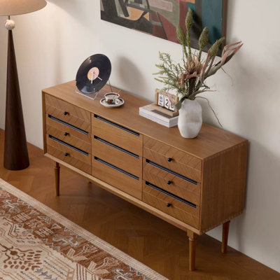 Multi-Drawer Retro Sideboard