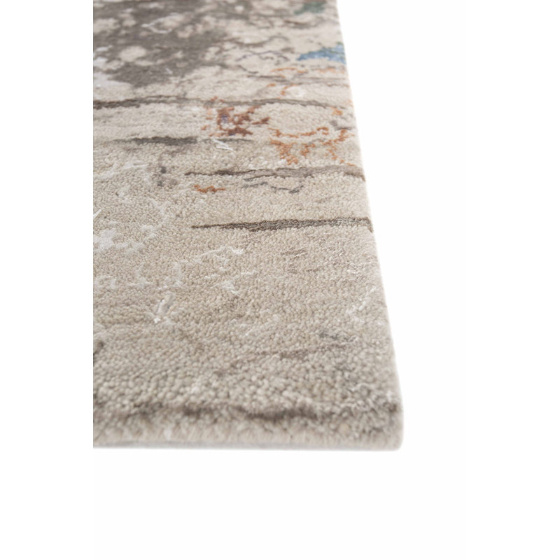 Contemporary Hand Knotted Wool Oriental Rug