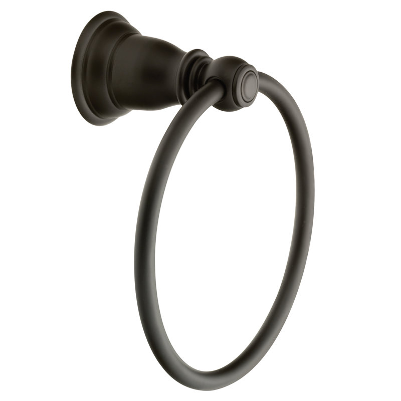 Kingsley Wall Mounted Towel Ring, Wrought Iron