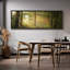 «Nature Landscape Enchanted Forest Sunrise», reproduction d'art sur toile-98042493-111376020