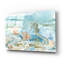 «Under Sea Life 2» par Leslie Trimbach, art mural en verre acrylique, 24 po x 16 po-27479419