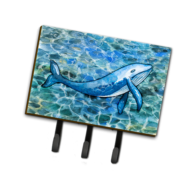 Porte-clé et laisse baleine baleine