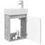 Single Bathroom Vanity with Ceramic Basin-112525102