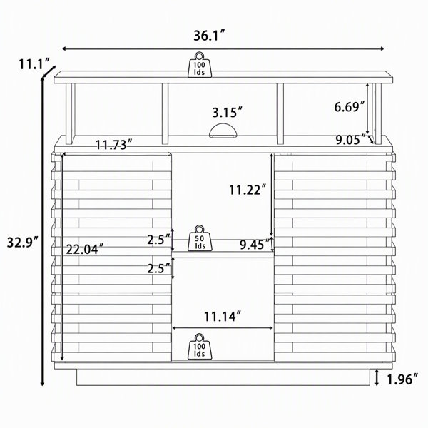 Dimensions du produit