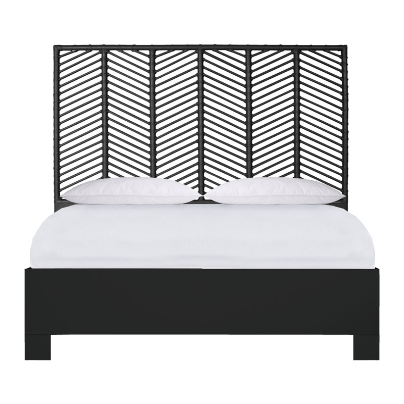 Liam Collection Bed, Queen, Black