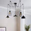 5 - Light Black Novelty Pendant