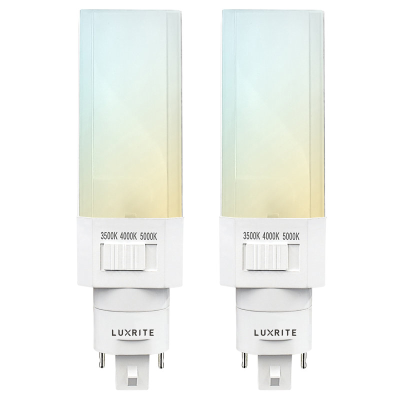 11 Watt LED Non-Dimmable Light Bulb, Color Changing Selectable CCT G24d-1 Base