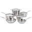 Cuisinart Chef's Classic 10 Piece Stainless Steel Cookware Set