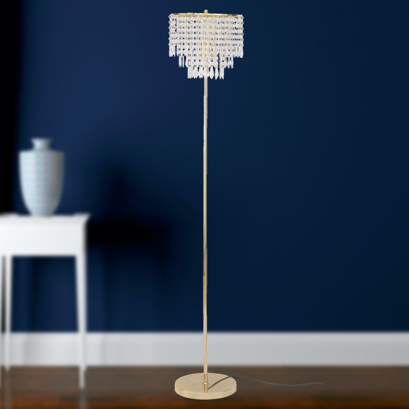 Pagan 153cm Traditional Floor Lamp, Gold